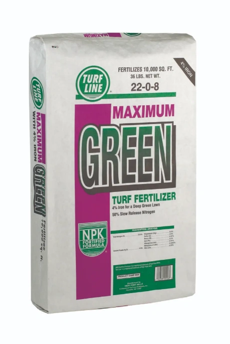 Turf Line Maximum Green 22-0-8 bag