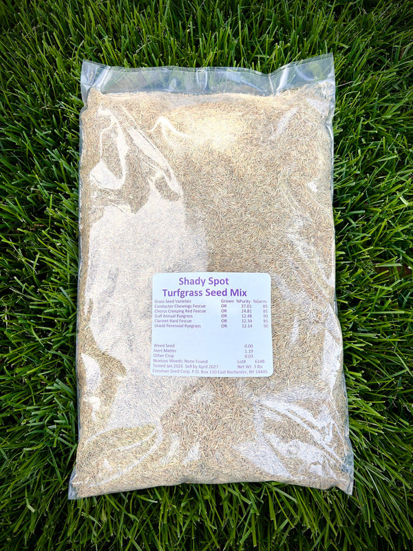 Crosman's Shady Spot Turfgrass Seed Mix