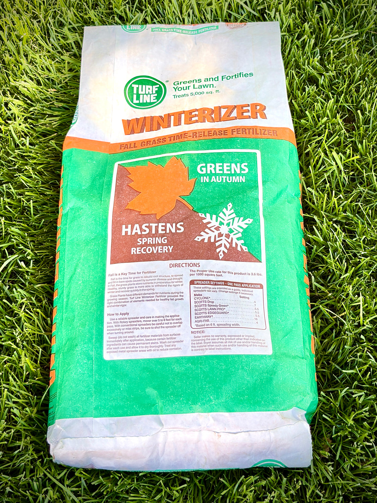Turf Line 24-0-10 Winterizer Fall Fertilizer