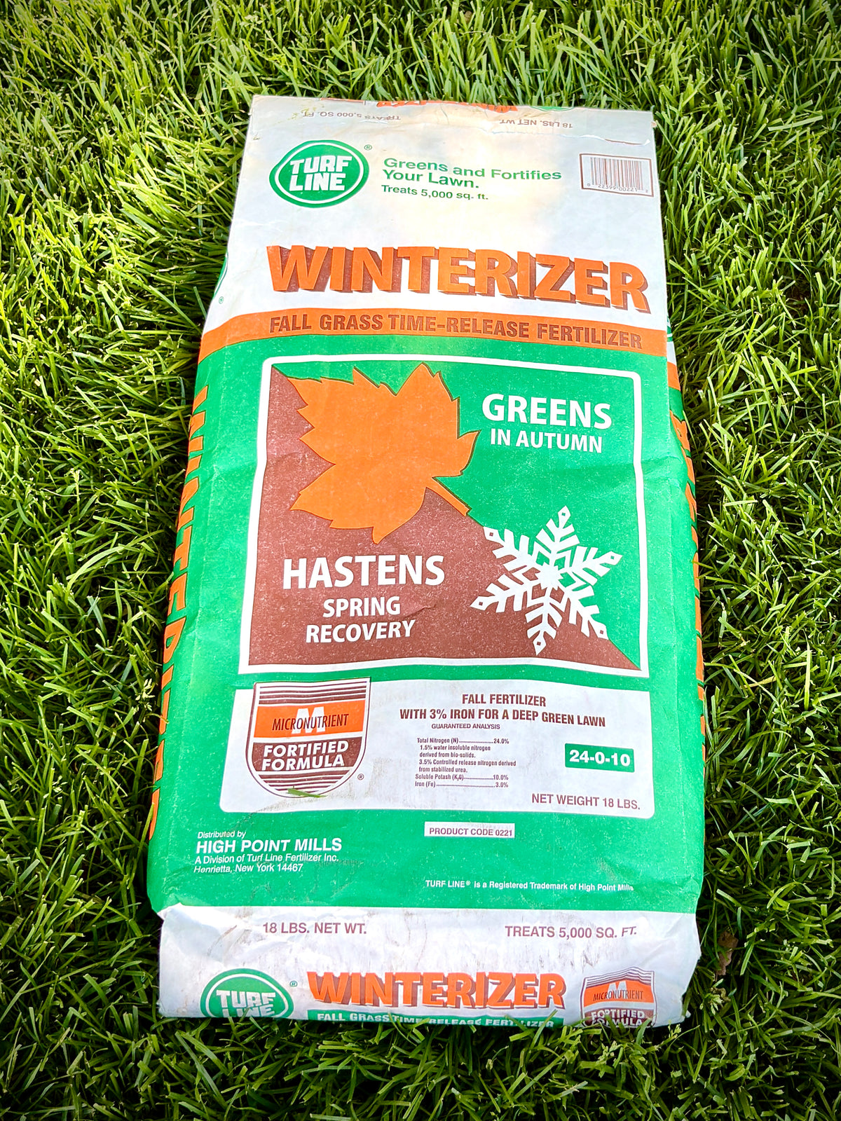 Turf Line 24-0-10 Winterizer Fall Fertilizer