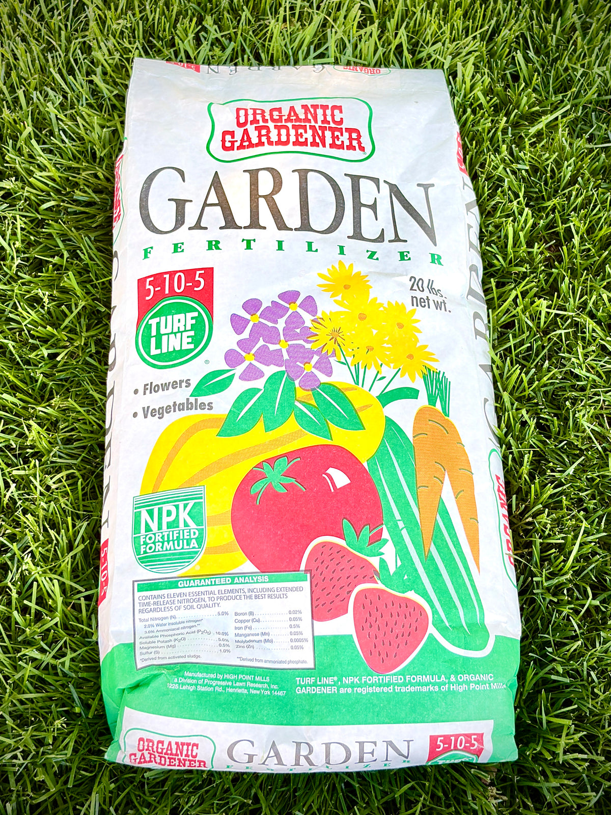 Turf Line 5-10-5 Organic Gardener Fertilizer