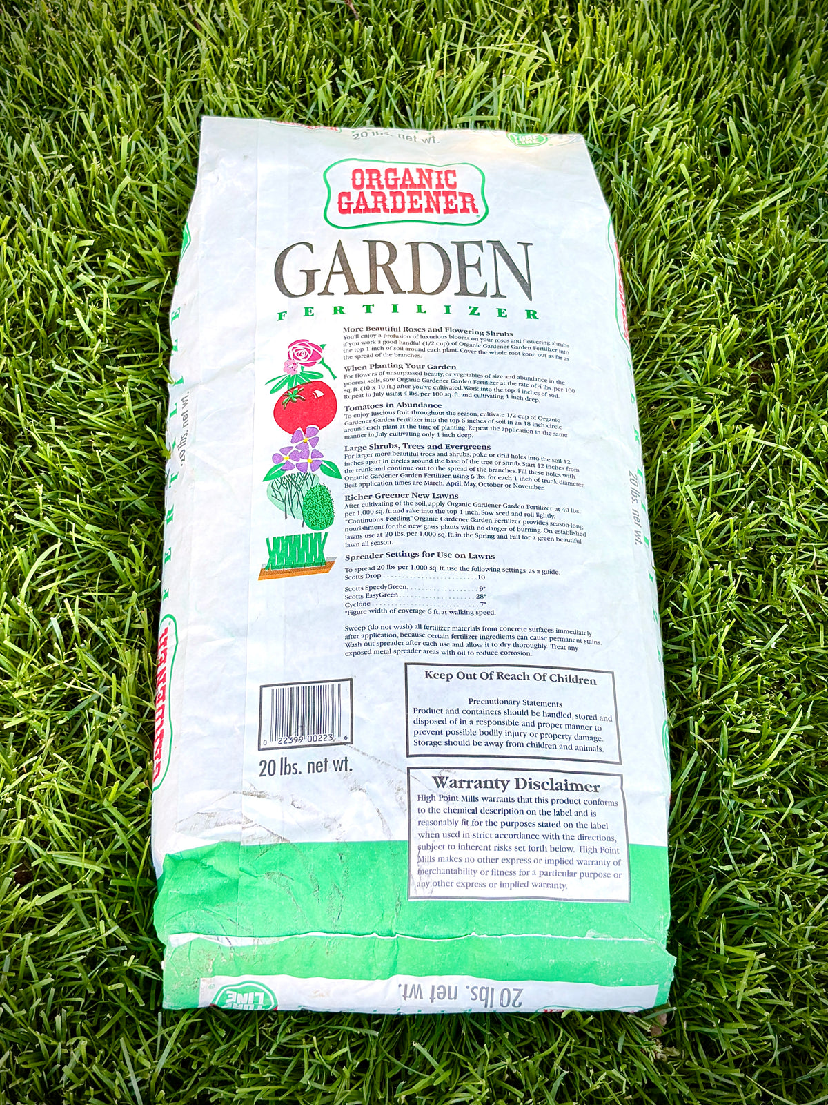 Turf Line 5-10-5 Organic Gardener Fertilizer