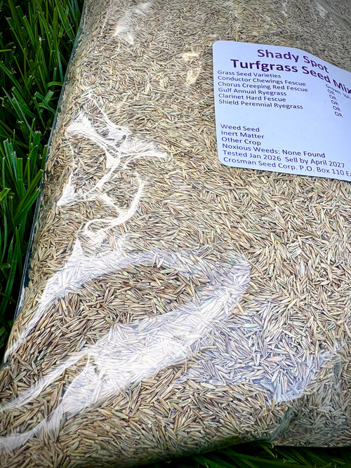 Crosman's Shady Spot Turfgrass Seed Mix